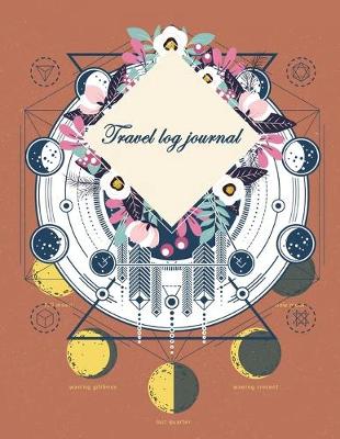 Book cover for Travel log journal