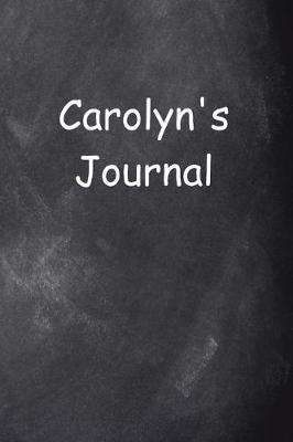 Cover of Carolyn Personalized Name Journal Custom Name Gift Idea Carolyn
