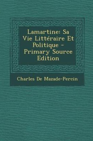 Cover of Lamartine