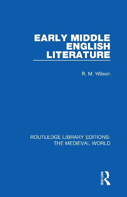 Cover of Early Middle English Literature