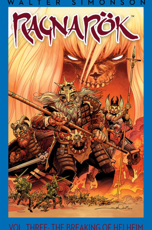 Cover of Ragnarok, Volume 3: The Breaking of Helheim