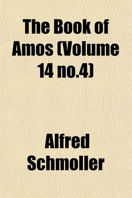 Book cover for The Book of Amos (Volume 14 No.4)