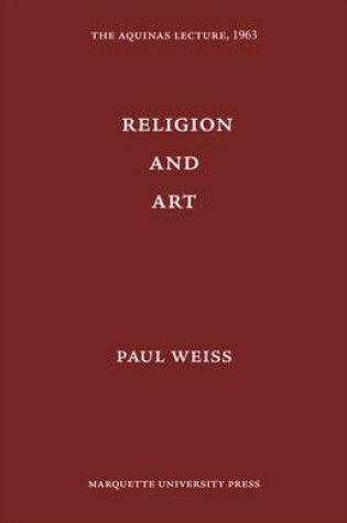 Cover of Religion and Art