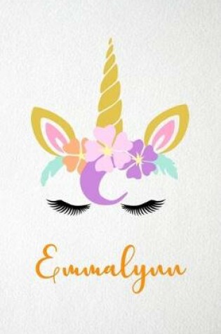 Cover of Emmalynn A5 Lined Notebook 110 Pages