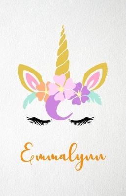 Book cover for Emmalynn A5 Lined Notebook 110 Pages