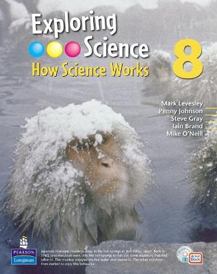 Book cover for Exploring Science : How Science Works Year 8 Student Book with ActiveBook with CDROM