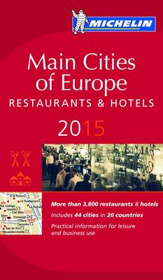 Cover of 2015 Red Guide Europe Main Cities