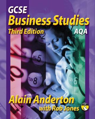 Book cover for GCSE Business studies 3rd edition AQA version