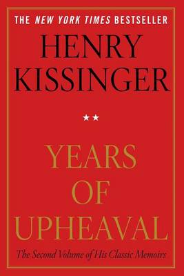 Book cover for Years of Upheaval