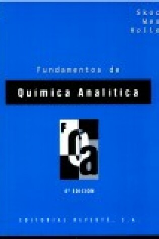 Cover of Fundamentos de Quimica Analitica - Tomo 1 4b* Edicion