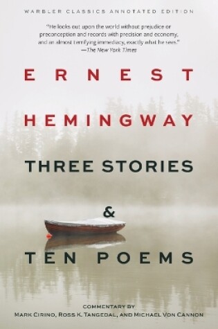 Cover of Three Stories & Ten Poems (Warbler Classics Annotated Edition)