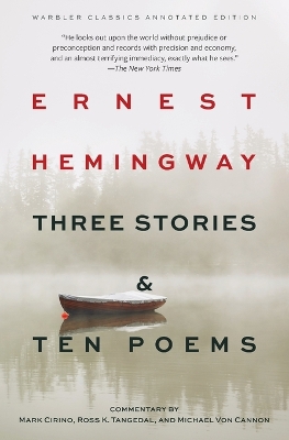 Book cover for Three Stories & Ten Poems (Warbler Classics Annotated Edition)