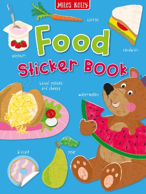 Book cover for Food Sticker Book