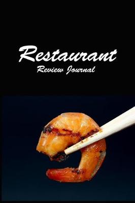 Book cover for Restaurant review journal