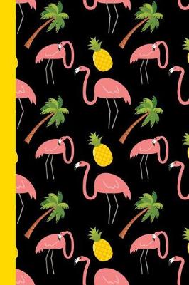 Book cover for Flamingo Pineapple Notebook