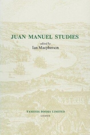 Cover of Juan Manuel Studies