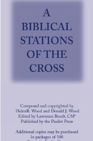 Cover of Biblical Stations of the Cross