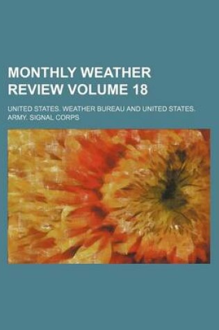 Cover of Monthly Weather Review Volume 18