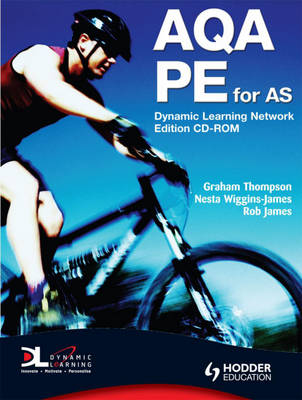 Book cover for AQA PE for AS Dynamic Learning