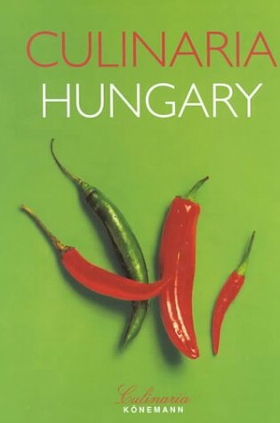 Cover of Culinaria Hungaria