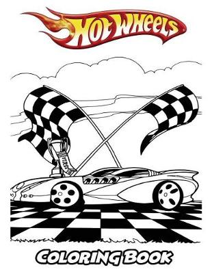 Book cover for Hot Wheels Coloring Book