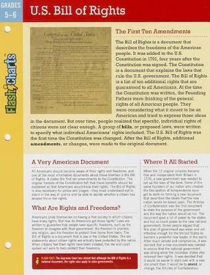 Book cover for U.S. Bill of Rights FlashCharts