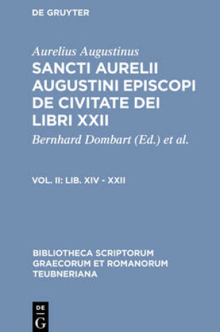 Cover of Lib. XIV - XXII