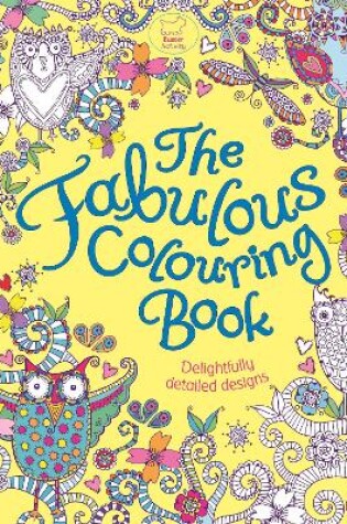 Cover of The Fabulous Colouring Book