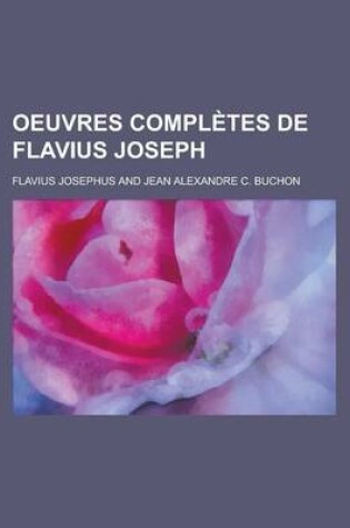 Cover of Oeuvres Completes de Flavius Joseph