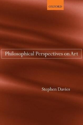 Cover of Philosophical Perspectives on Art