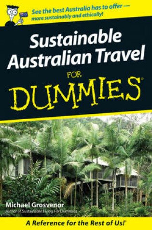 Cover of Sustainable Australian Travel for Dummies