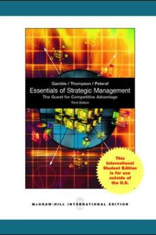 Cover of Essentials of Strategic Managment