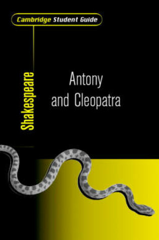 Cover of Cambridge Student Guide to Antony and Cleopatra