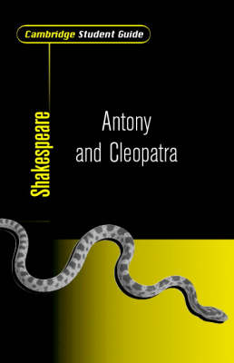 Cover of Cambridge Student Guide to Antony and Cleopatra