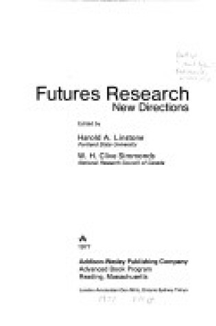 Cover of Futures Research