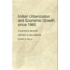 Book cover for Indian Urbanization and Economic Growth Since 1960