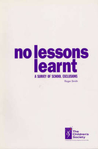 Cover of No Lessons Learnt