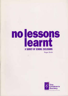 Book cover for No Lessons Learnt