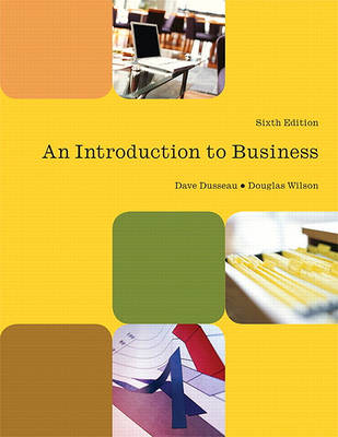 Book cover for An Introduction to Business
