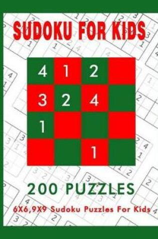 Cover of Sudoku Puzzles For Kids
