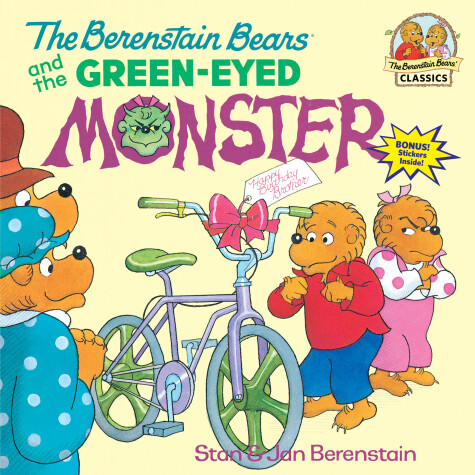 Book cover for The Berenstain Bears and the Green-Eyed Monster