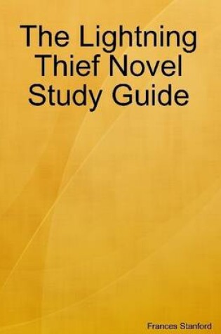 Cover of The Lightning Thief Novel Study Guide