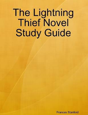 Book cover for The Lightning Thief Novel Study Guide