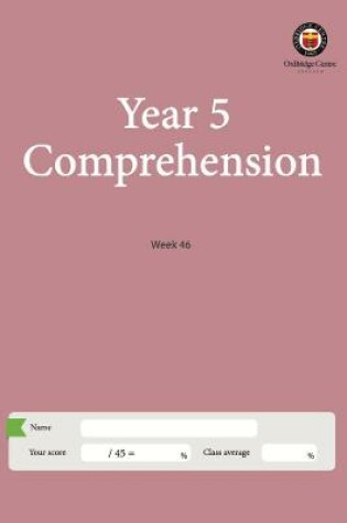 Cover of OxBridge Year 5 Comprehension Week 46