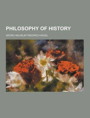 Cover of Philosophy of History