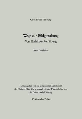 Cover of Wege zur Bildgestaltung