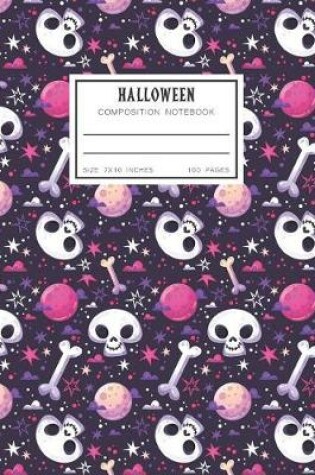 Cover of Halloween Composition Notebook