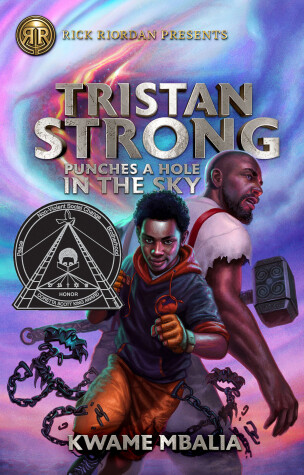 Book cover for Rick Riordan Presents Tristan Strong Punches A Hole In The Sky