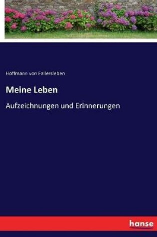 Cover of Meine Leben