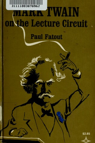 Cover of Mark Twain on the Lecture Circuit